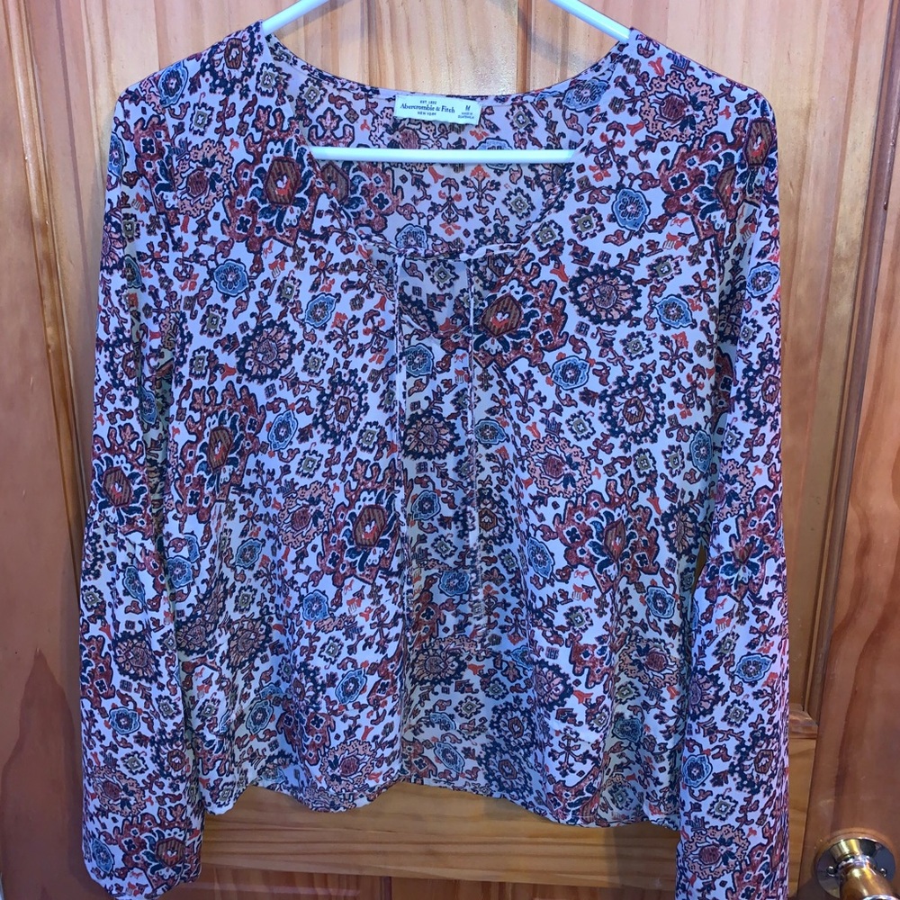 Abercrombie & Fitch long sleeve blouse